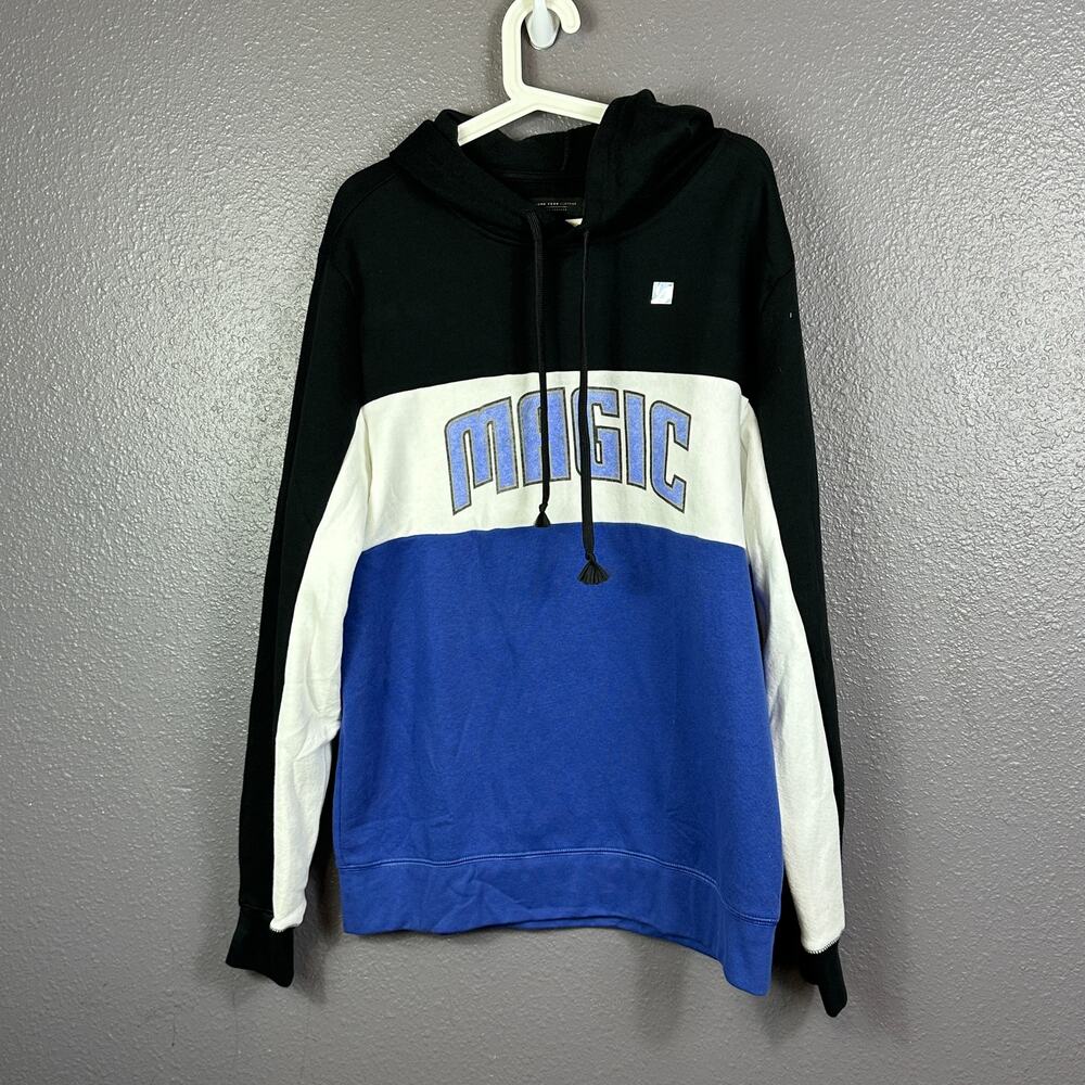 JUNK FOOD CLOTHING NBA ORLANDO MAGIC COLORBLOCK HOODIE MEN'S SMALL NEW
